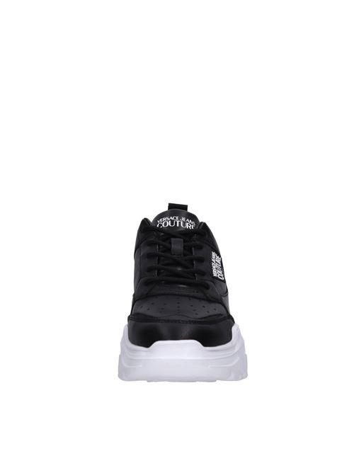 Sneakers in pelle VERSACE JEANS COUTURE | 77VA3SC2 ZP307NERO